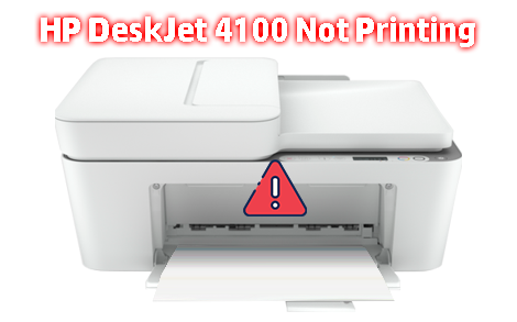 HP DeskJet 4100 Not Printing