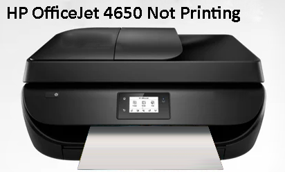 HP OfficeJet 4650 Not Printing