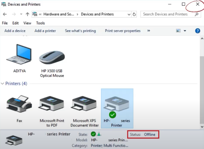 Preliminary Checks before Resolving the HP Envy 6400 Offline Issue