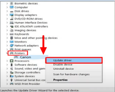 Updating and Reinstalling Canon Printer Drivers